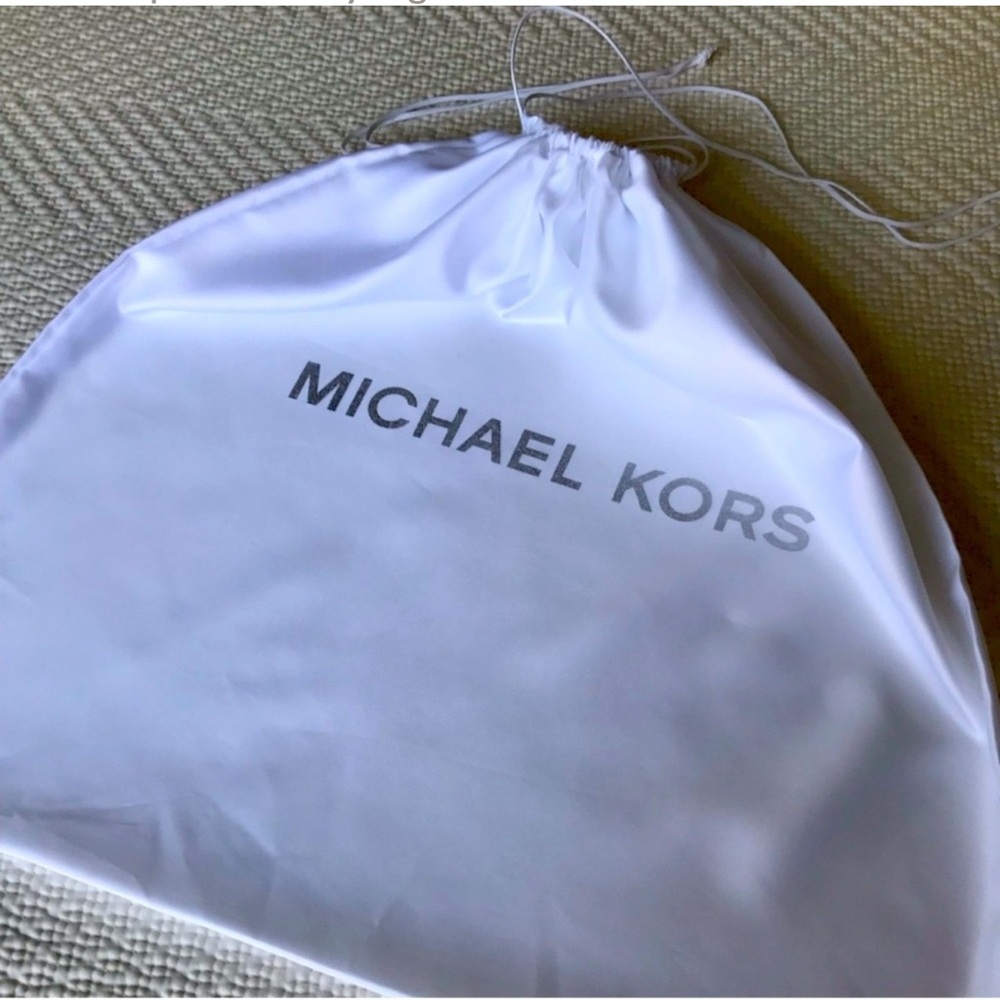Michael Kors White Logo Dust Bag Extra Large Size 22in. X 22in. with Drawstring